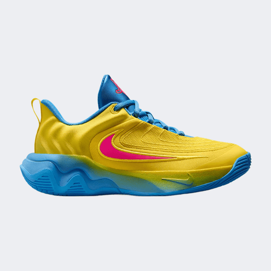 Nike Giannis Immortality Gs Boys Basketball Shoes Yellow/Blue - Medaid
