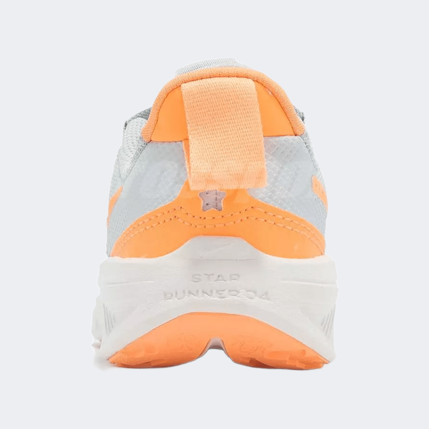 Nike Star Runner 4 Ps-Girls Running Shoes Grey/Peach Cream - Medaid