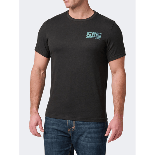 5-11 Sedona Poster Men Tactical T-Shirt Black - Medaid