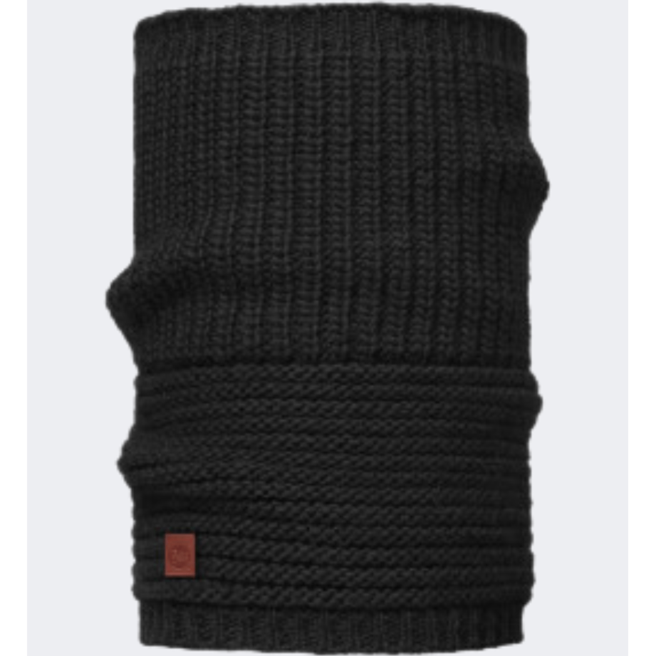 Buff Knitted Collar Gribling Women Lifestyle Tubular Black - Medaid International