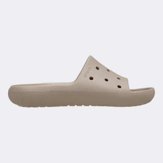 Crocs Classic V2 Unisex Lifestyle Slippers Taupe - Medaid
