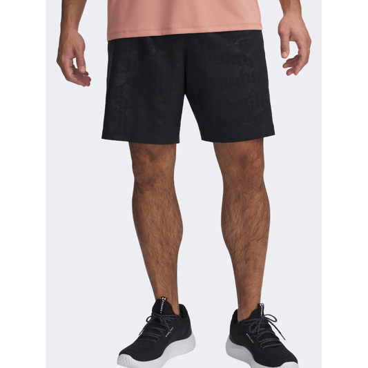 Under Armour Tech Woven Emboss Men Training Short Black/White - Medaid