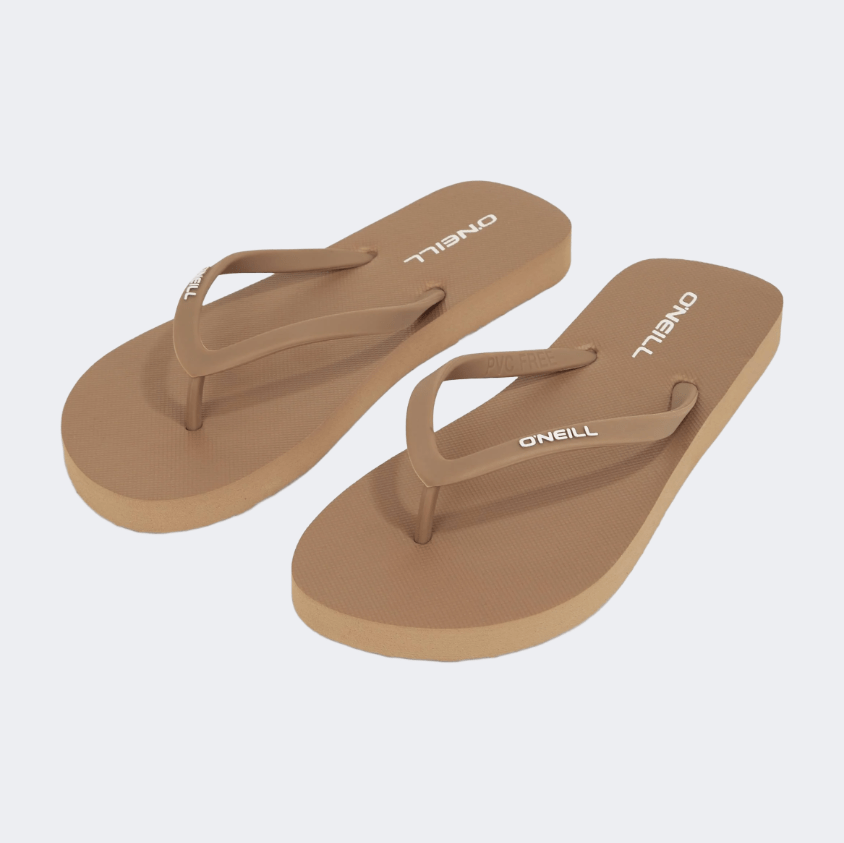 Oneill Profile Small Logo Women Beach Slippers Pure Cashmere - Medaid International