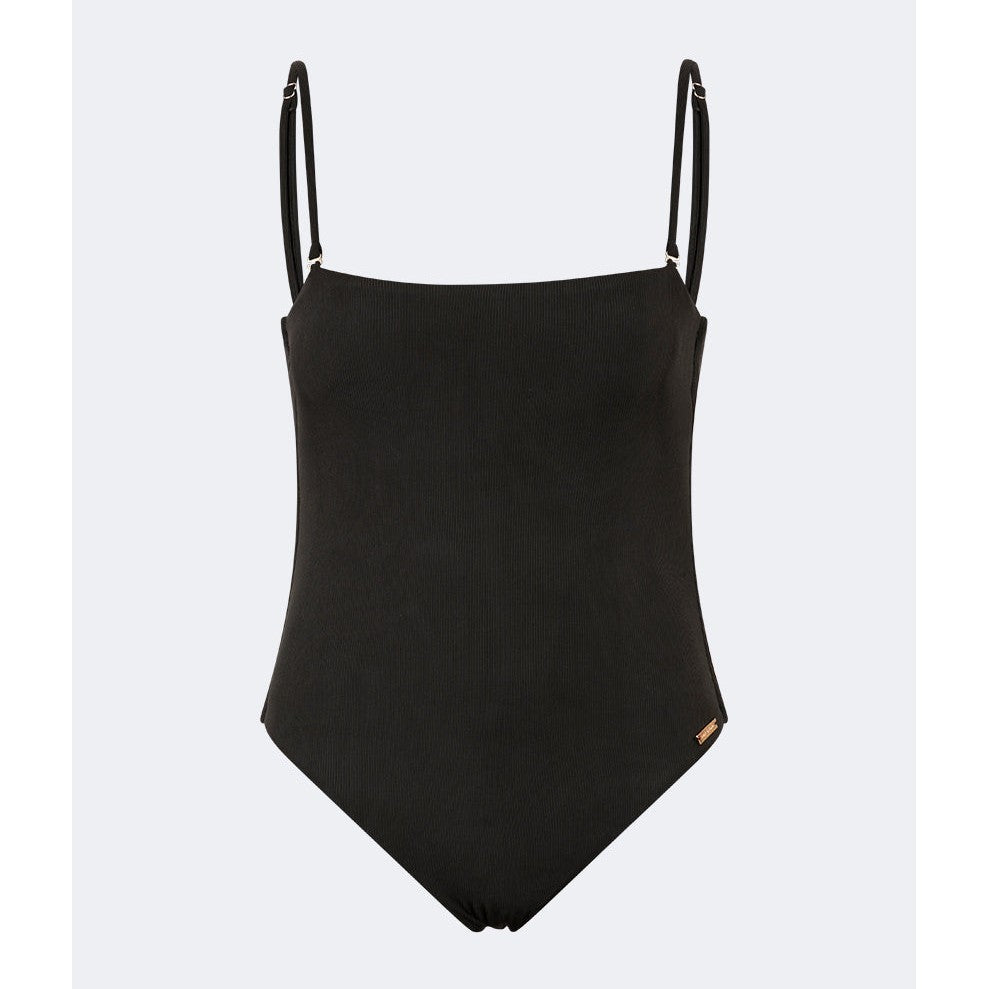 Oil And Gaz Modern Women Beach Monokini Black - Medaid
