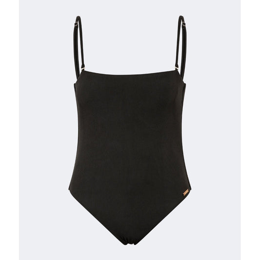 Oil And Gaz Modern Women Beach Monokini Black - Medaid