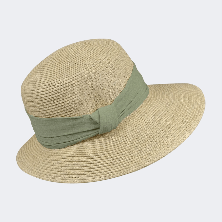 Stamion Japanese Women Beach Hat Light Olive - Medaid