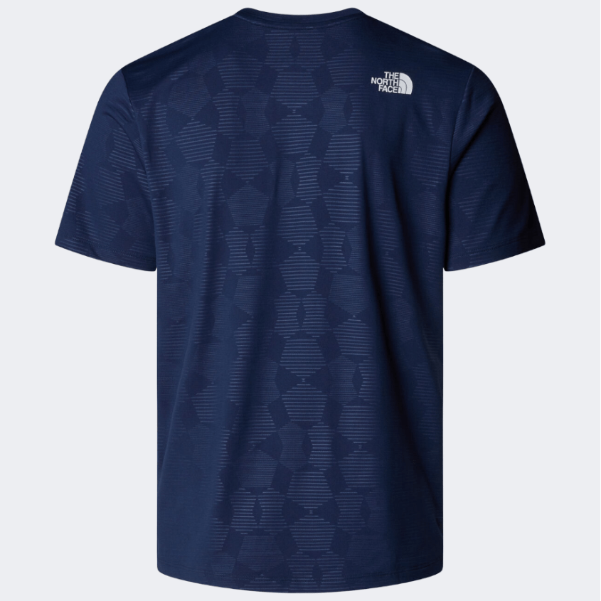 The North Face 24/7 Embossed Men Hiking T-Shirt Navy/Tent Model - Medaid International