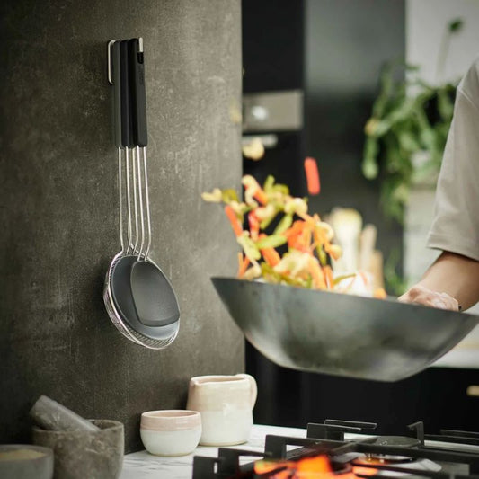 Joseph Joseph Nest™ Fusion 3-piece Black Wok Utensil Set - Medaid