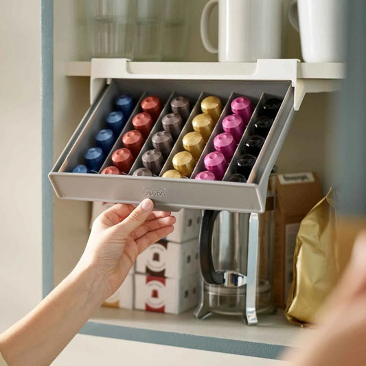 Joseph Joseph CupboardStore™ Grey Under-shelf Coffee Pod Drawer - Medaid