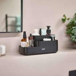 Joseph Joseph EasyStore™ Matt Black Bathroom Storage Caddy - Medaid