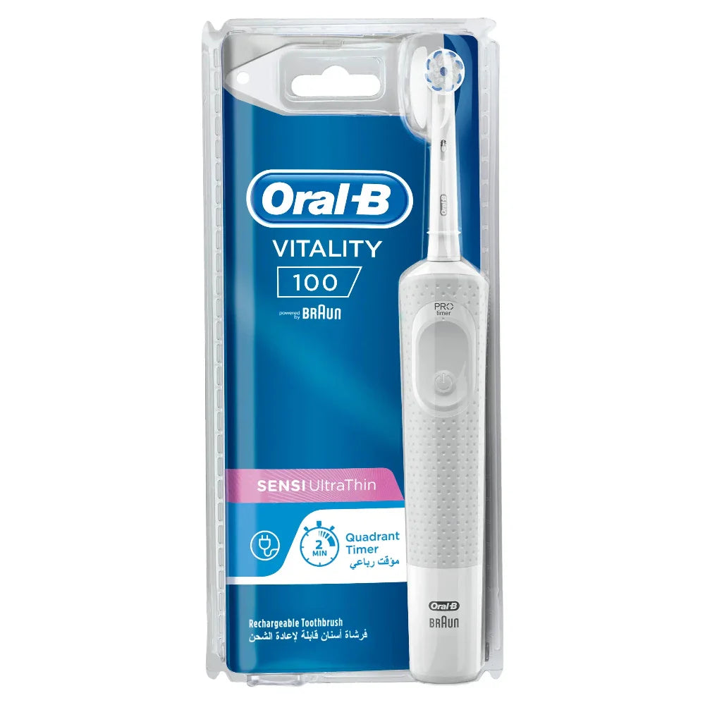 Vitality 100 Sensi Ultra-Thin Electric Toothbrush - Medaid International