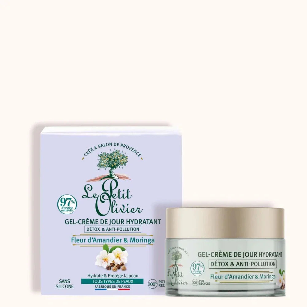 Moisturzing Day Gel Cream - Almond Blossom & Moringa - Medaid International