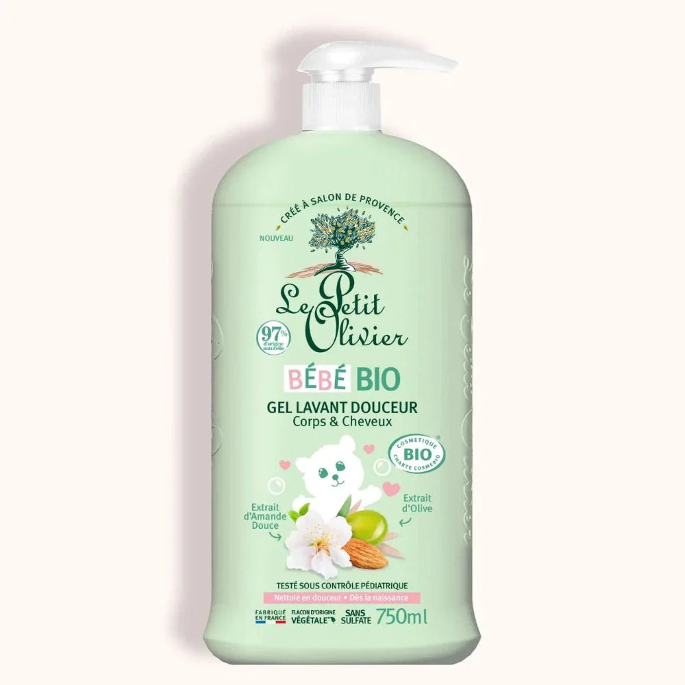 Baby Organic Gentle Cleansing Gel - Body & Hair - Medaid International