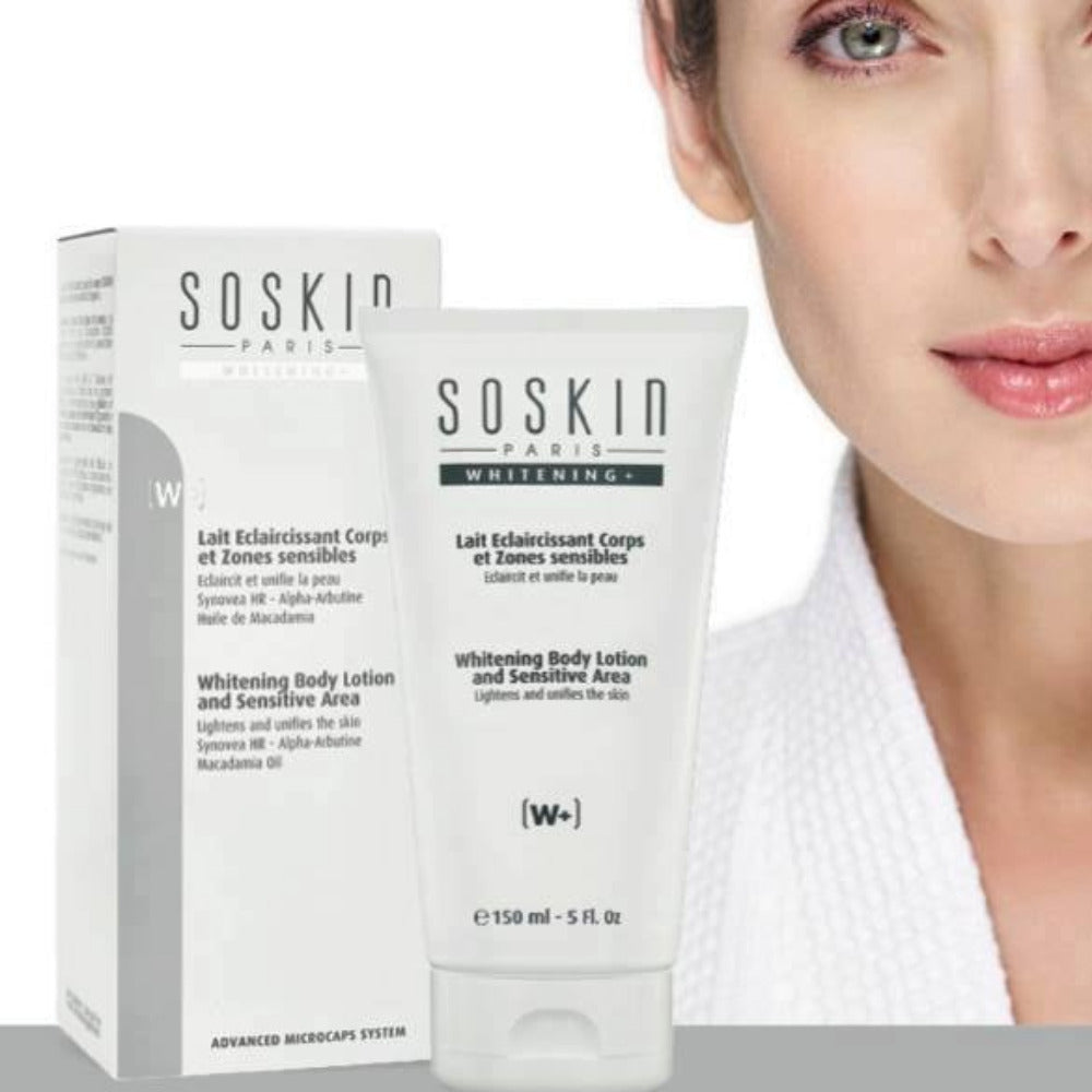 SoSkin Whitening Body Lotion & Sensitive Areas - 150 ml - Medaid