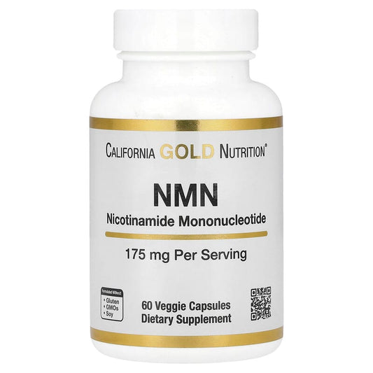 California Gold Nutrition, NMN, 175 mg, 60 Veggie Capsules - Medaid