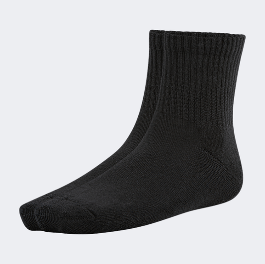 Top Ten Soft Unisex Lifestyle Socks Black - Medaid