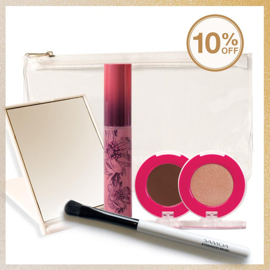 SAMOA EYES &LIPS MAKEUP KIT WITH FREE POUCH - Medaid