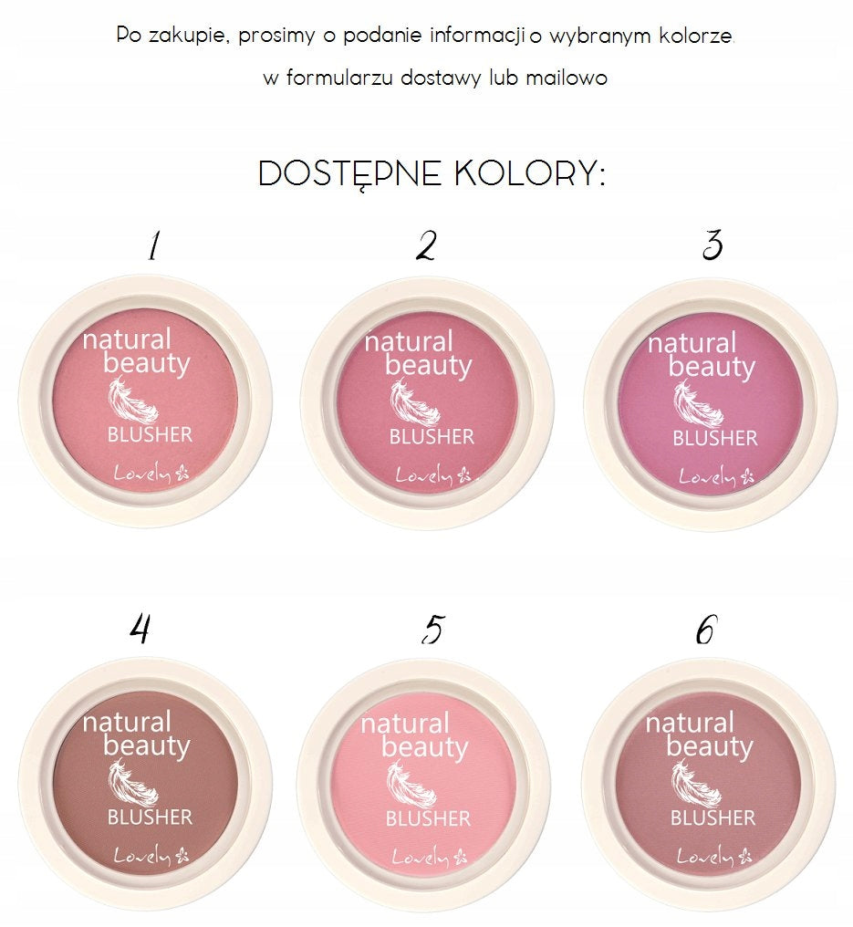 Wibo lovely natural beauty blusher - Medaid