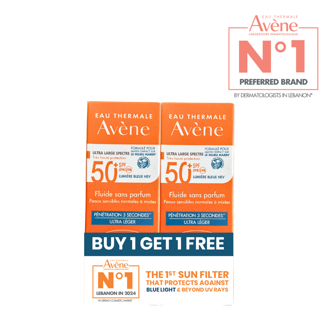 Very High Protection Fluid SPF50+ Ultra-Light Pack Of 2 - Medaid International