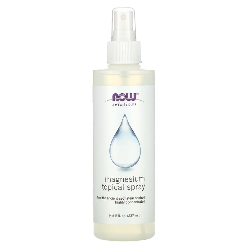 NOW Foods, Magnesium Topical Spray, 237 ml - Medaid