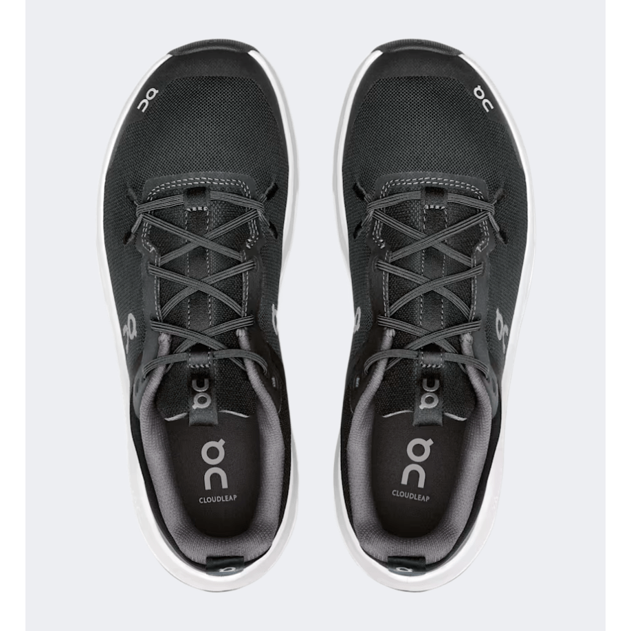 On Cloudleap Gs-Boys Lifestyle Shoes Black/White - Medaid