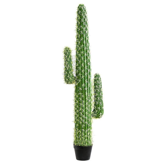 140 CM, Artificial Cactus Plant, Faux Fake Cactus Artificial Potted Plant Pot for Home, Office, Indoor and Outdoor Decoration - Medaid