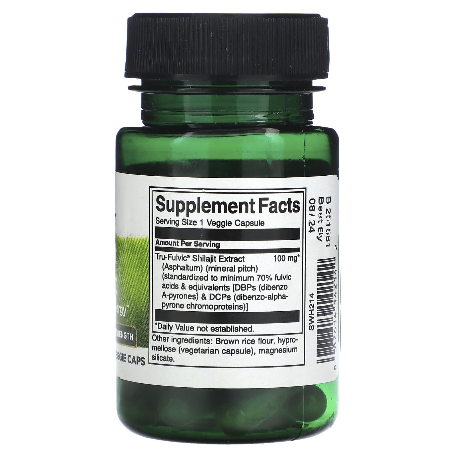 Swanson, Shilajit Extract, 100 mg, 30 Veggie Caps - Medaid