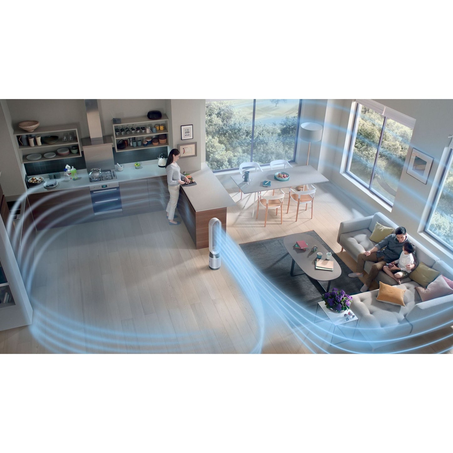 Dyson Purifier Cool Gen1 TP10 purifying fan (White) - Medaid
