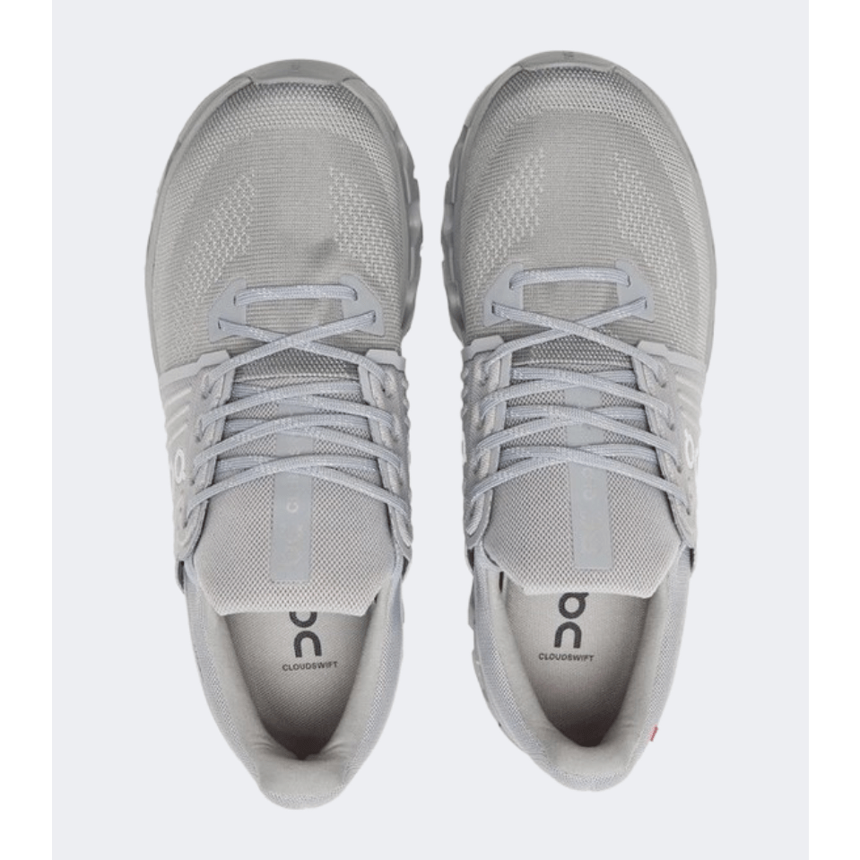 On Cloudswift 4 Ad Men Running Sneakers Alloy/Frost - Medaid