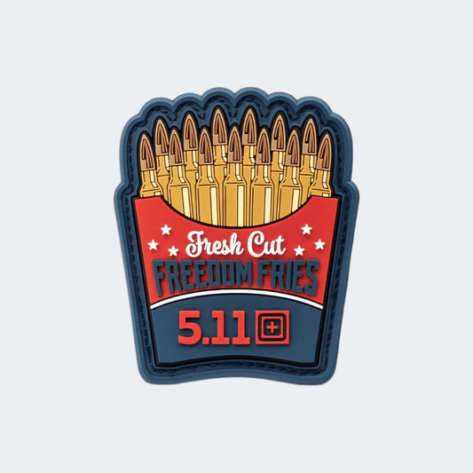 5-11 Freedom Fries Tactical Patches, Tags And Stickers Multi - Medaid