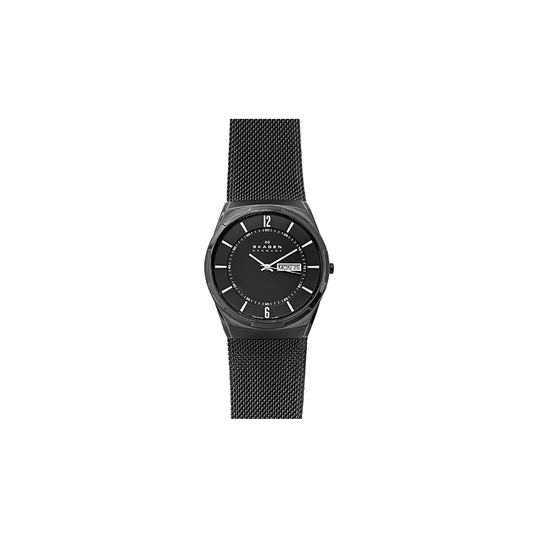 Skagen Melbye Three-Hand Watch with Stainless Steel Mesh Band - Medaid
