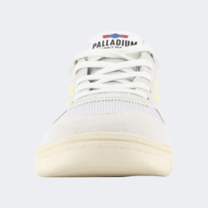 Palladium Pallacup Flame Tx Women Lifestyle Shoes Cream/Fresh Grey - Medaid