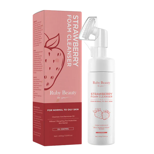 Ruby beauty strawberry foam cleanser 200ml - Medaid