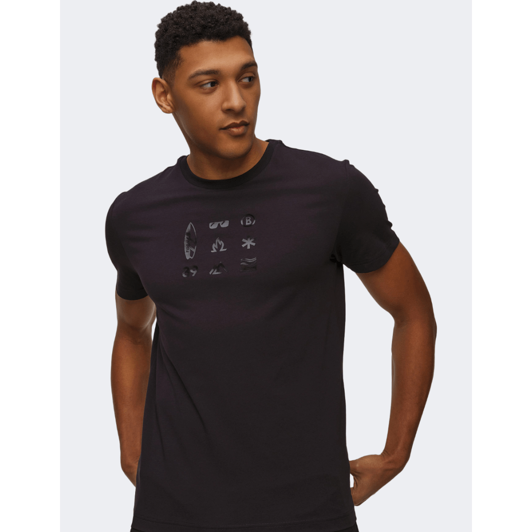 Fire And Ice Matteo Men Lifestyle T-Shirt Deepest Navy - Medaid