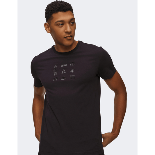 Fire And Ice Matteo Men Lifestyle T-Shirt Deepest Navy - Medaid