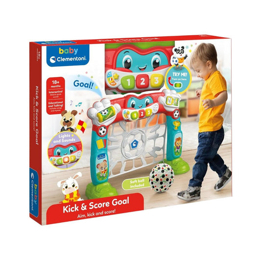 Clementoni Football Goal with Activity Centre - Medaid International