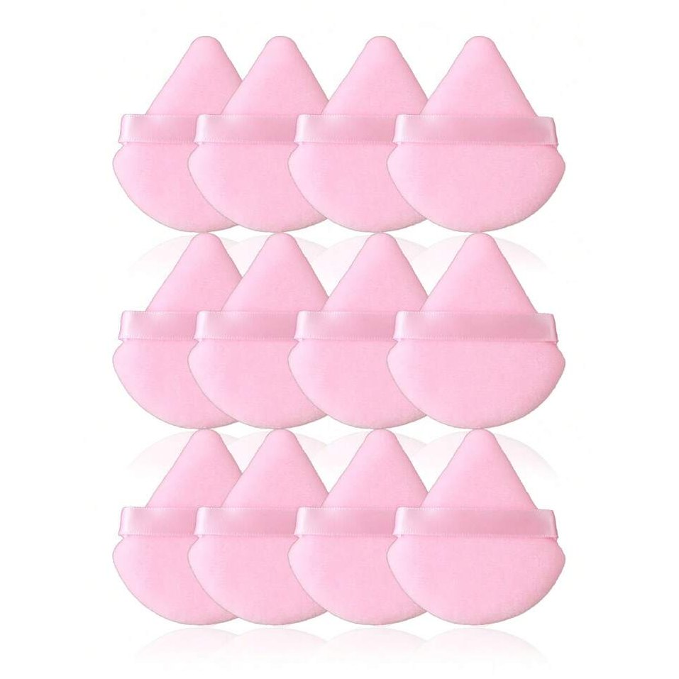 Pink powder puff ( 1 piece ) - Medaid International