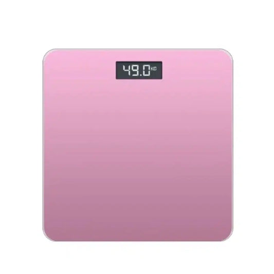 180 KG, Battery Operated Digital Scale for Body Weight with Temperature Indicator and Accurate 4 Digits LCD Backlight Display - Medaid