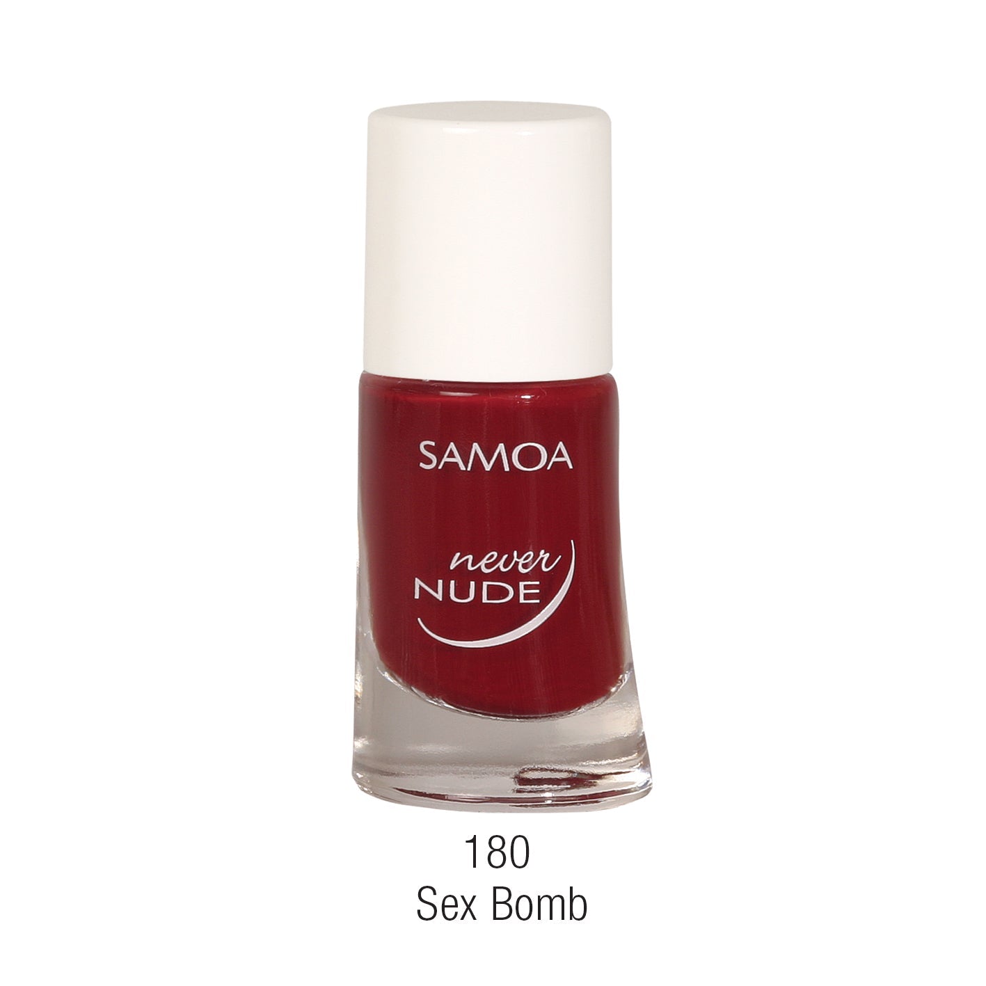 Samoa Never Nude Nail Polish - Reds - Medaid