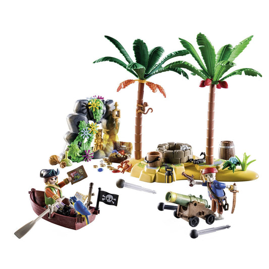 Pirate Treasure Island With Skeleton - Medaid International