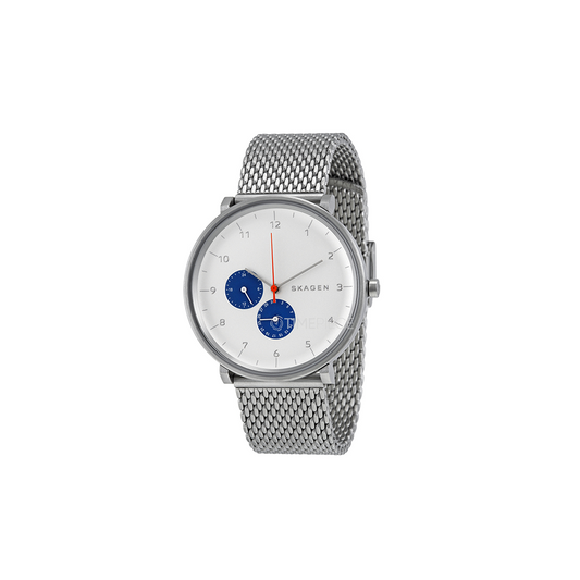 Skagen Hald Stainless Steel Mesh Band Men's Watch - SKW6187 - Medaid