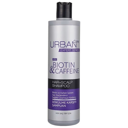 Urban Care biotin and caffeine hair and scalp shampoo 350ML - Medaid