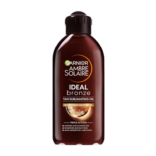 Garnier Ambre Solaire Ideal Bronze Tan Sublimating Oil 200ml - Medaid