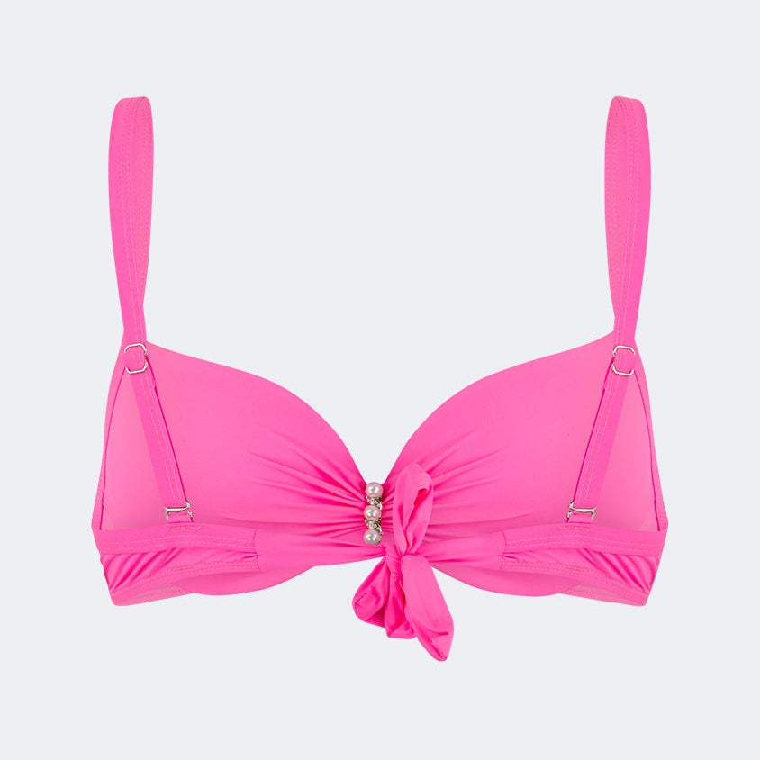 Top Ten Stylish Women Beach Bandeau Bra Fushia - Medaid International