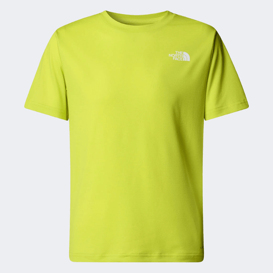 The North Face New 24/7 Boys Lifestyle T-Shirt Sulphur Spring Green - Medaid International