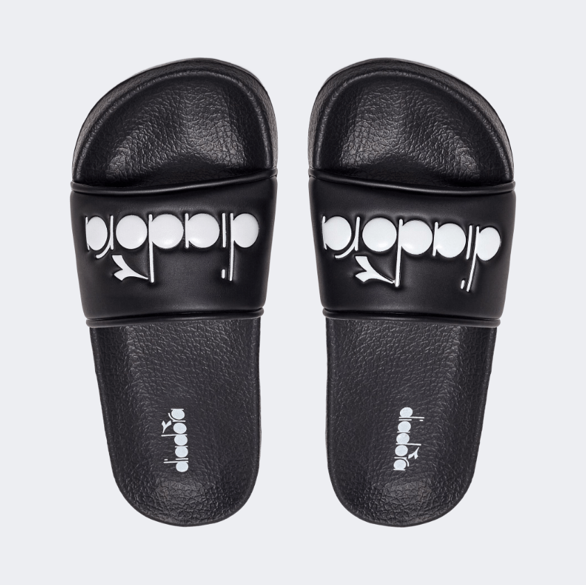 Diadora Praia Men Lifestyle Slippers Black/White - Medaid International
