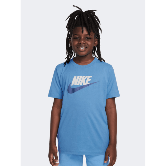Nike Sportswear Boys Lifestyle T-Shirt Blue Beyond - Medaid