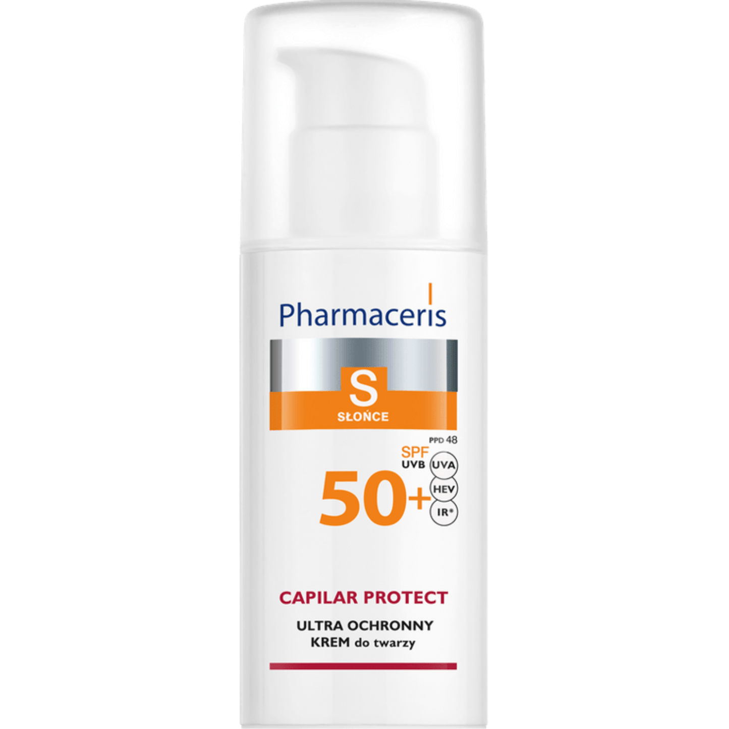 S Capilar Protect, protective cream for vascular skin and rosacea SPF 50+ - Medaid International