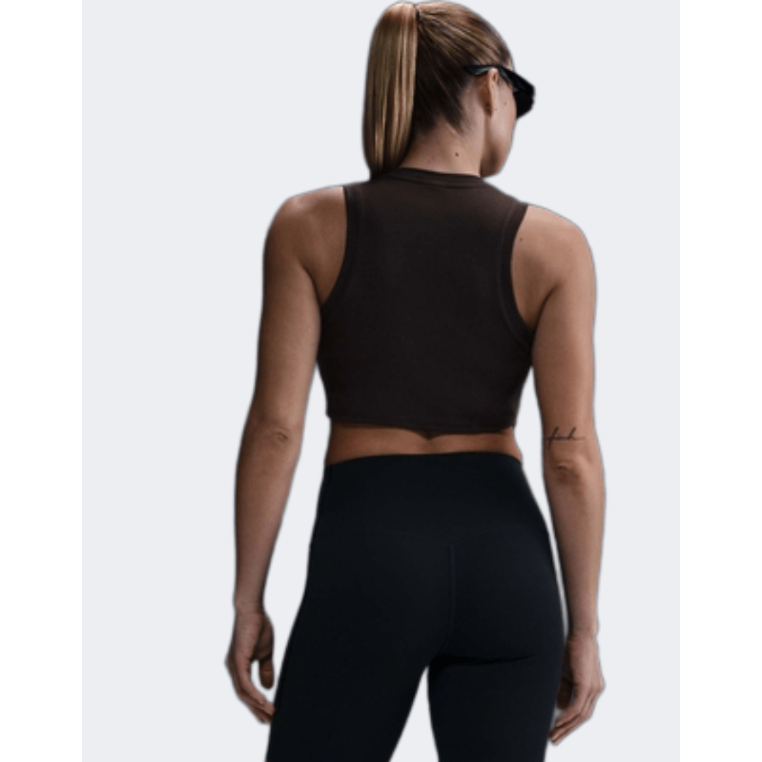 Nike Sportswear Chill Knit Women Lifestyle Tank Velvet Brown - Medaid