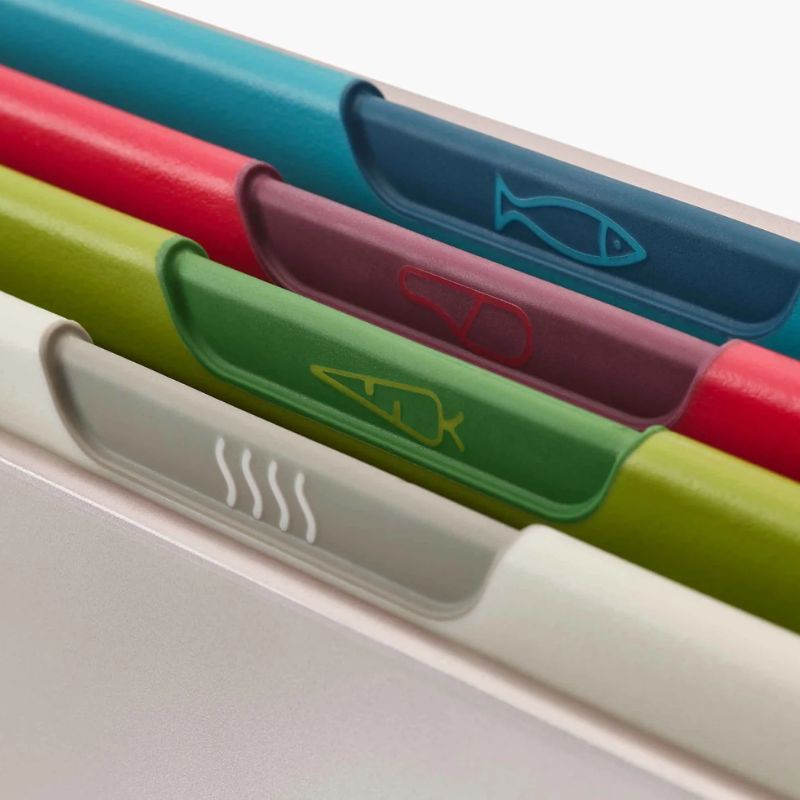 Joseph Joseph Folio™ Icon 4-piece Multicolour Chopping Board Set Large - Medaid